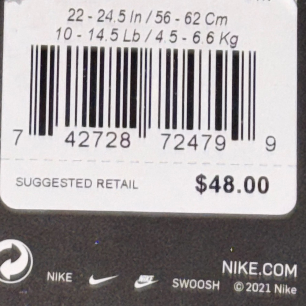 Nike Kids Gray Hoodie and Black Joggers Set - Picture 4 of 5